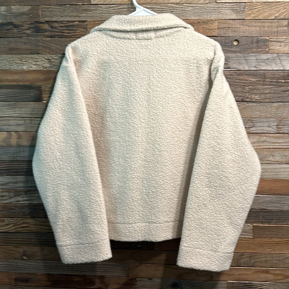 Mododoc Long Sleeve 3 Button Boucle Cardigan Jacket Women’s Size Small - Picture 5 of 7